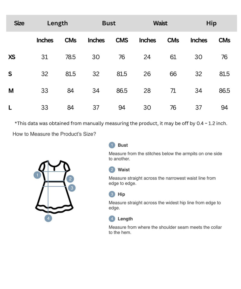 Size chart for Glitter Rhinestone Chain Detail Ruched One-Shoulder Dress