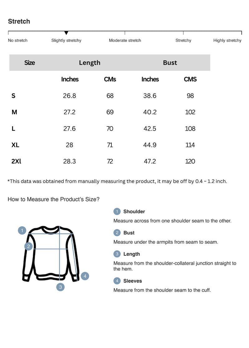 Size chart for Openwork Flounce Sleeve Top