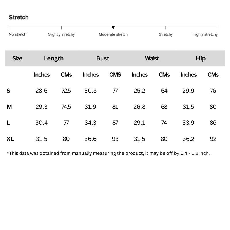 Size chart for Ruffle Trim V-Neck One-Piece Swimsuit