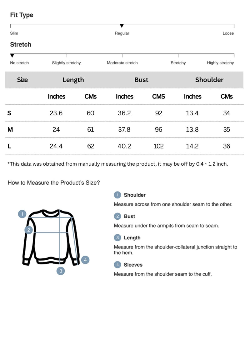 Size chart for Ruffled Tie Neck Cap Sleeve Blouse