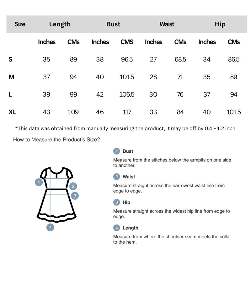 Size chart for Sequined Spaghetti Strap Crisscross Back Mini Dress
